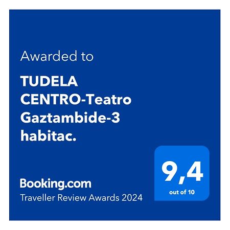 Ferienwohnung Tudela Centro-Teatro Gaztambide-3 Habitac. Exterior foto