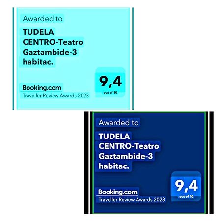 Ferienwohnung Tudela Centro-Teatro Gaztambide-3 Habitac. Exterior foto