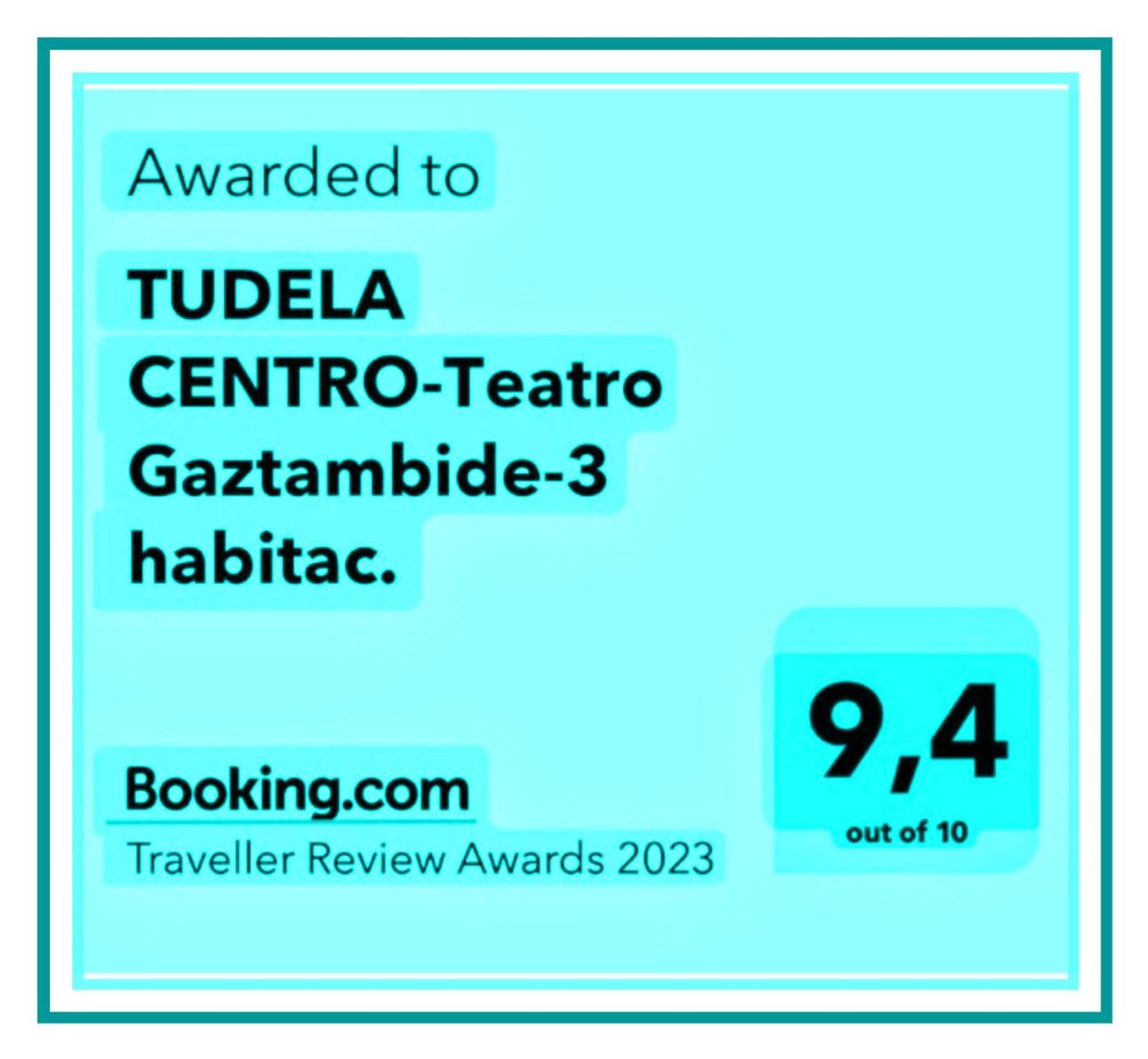 Ferienwohnung Tudela Centro-Teatro Gaztambide-3 Habitac. Exterior foto